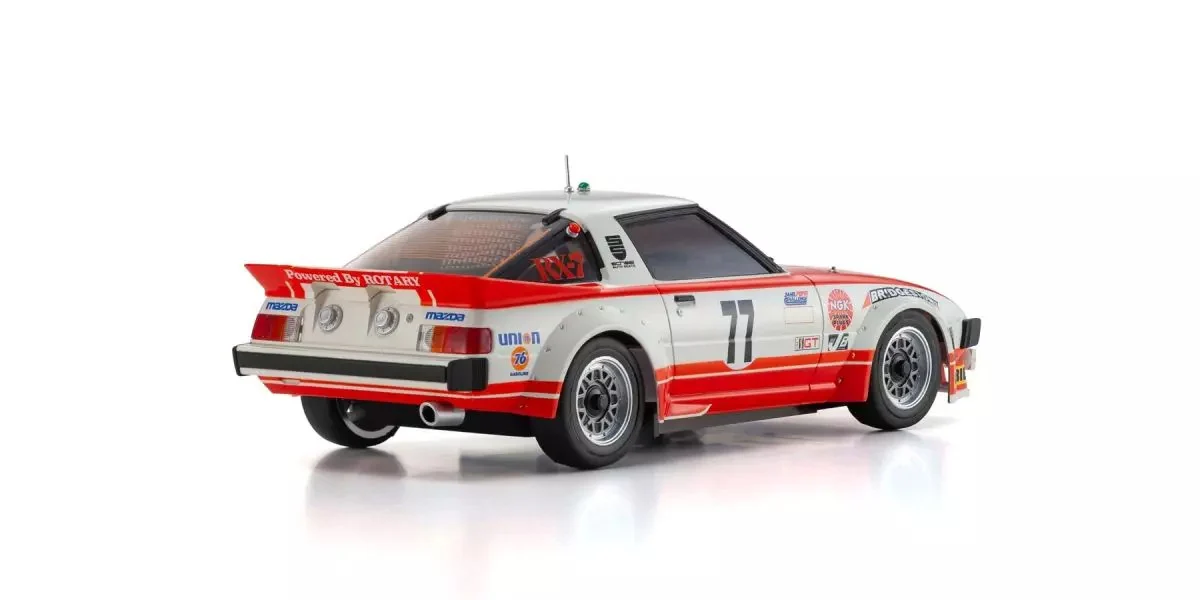 Kyosho Mini-Z RWD MR04 Mazda Savanna RX-7 Daytona'79 No.77 + KT531P RTR 32365R - Image 3
