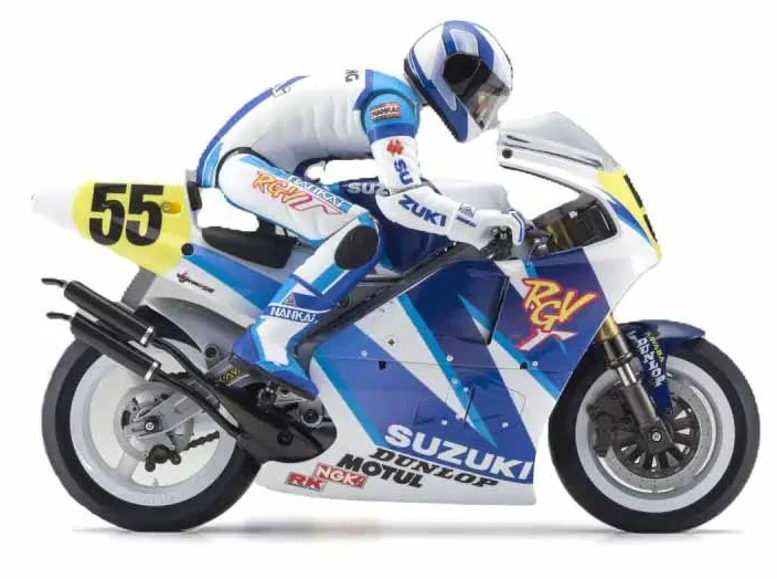 Kyosho Moto Hanging On Racer Suzuki RGV 1992 Kit 34935T1B - Image 3
