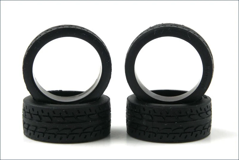 Kyosho Pneus Racing Radial Étroit 40 shore (x4) MZW37-40