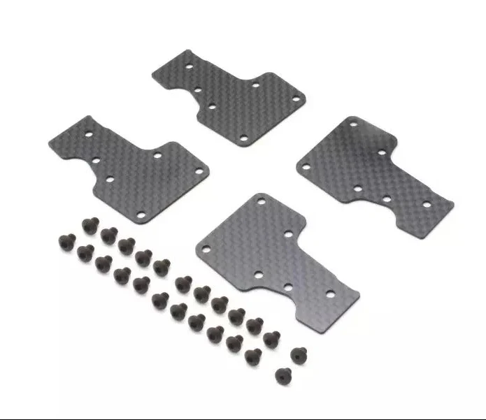 Kyosho Renforts carbone triangles arrière MP11 (x4) IFW706