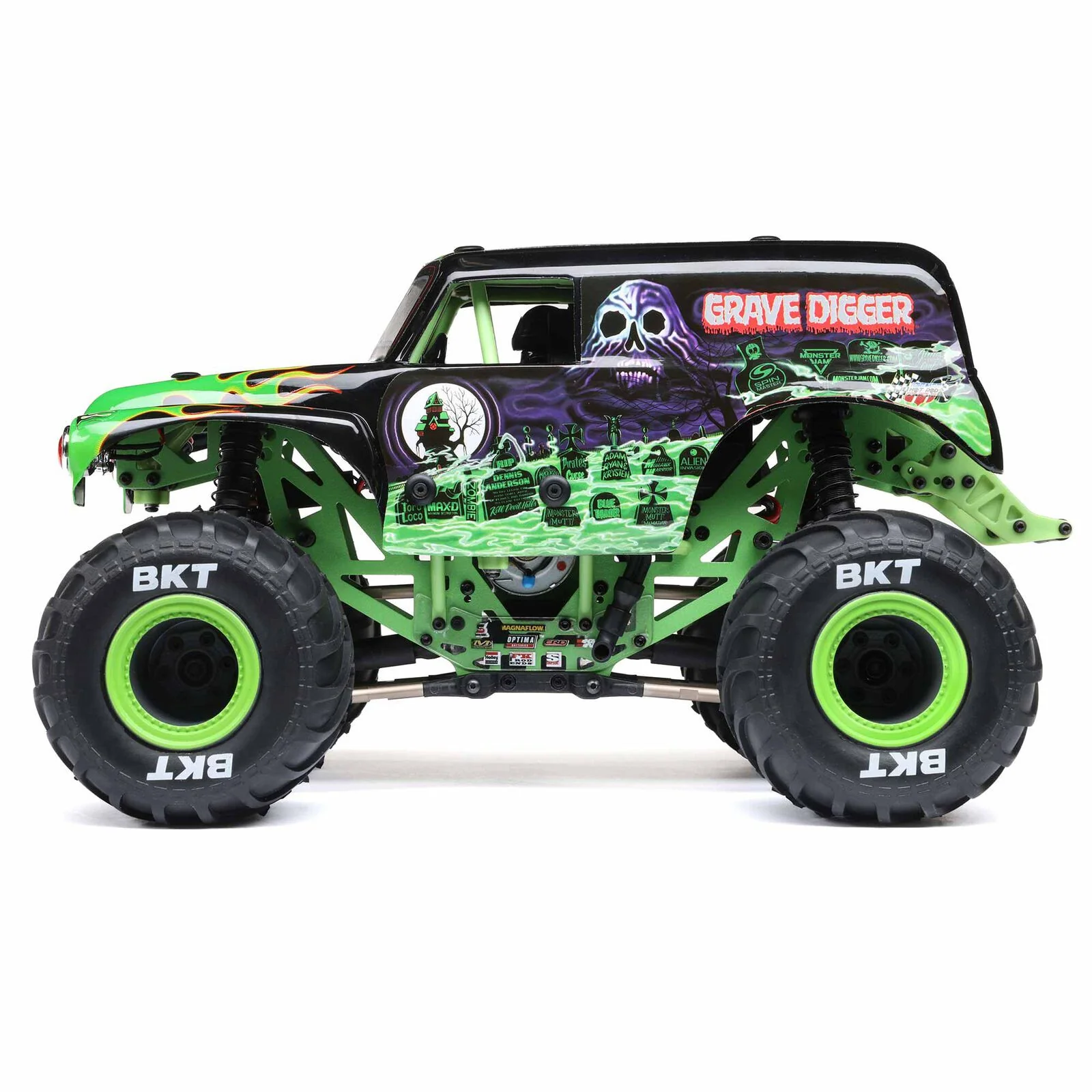 Losi Mini LMT Monster Truck Grave Digger 4WD RTR LOS01026T1 - Image 6