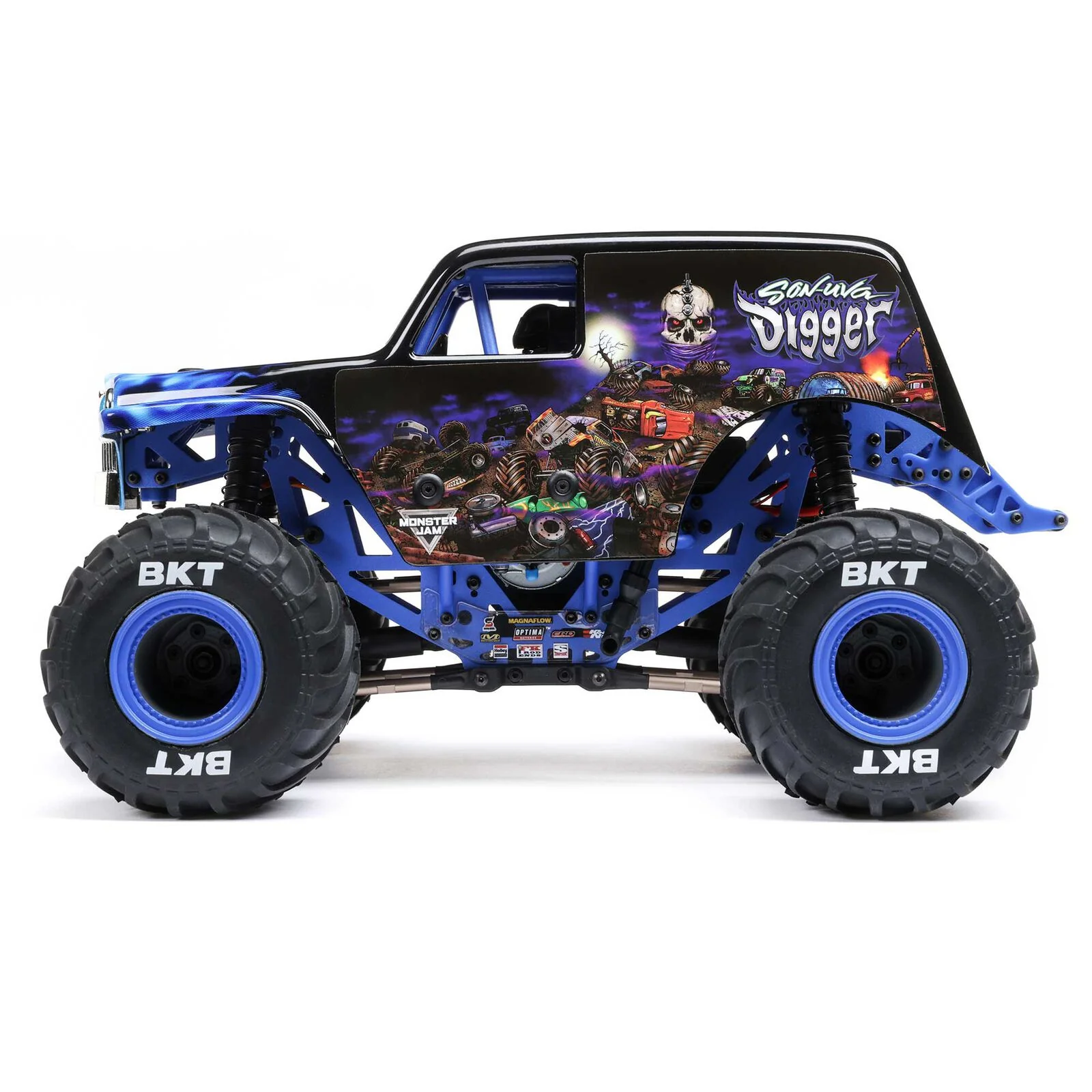 Losi Mini LMT Monster Truck Son-Uva Digger 4WD RTR LOS01026T2 - Image 6