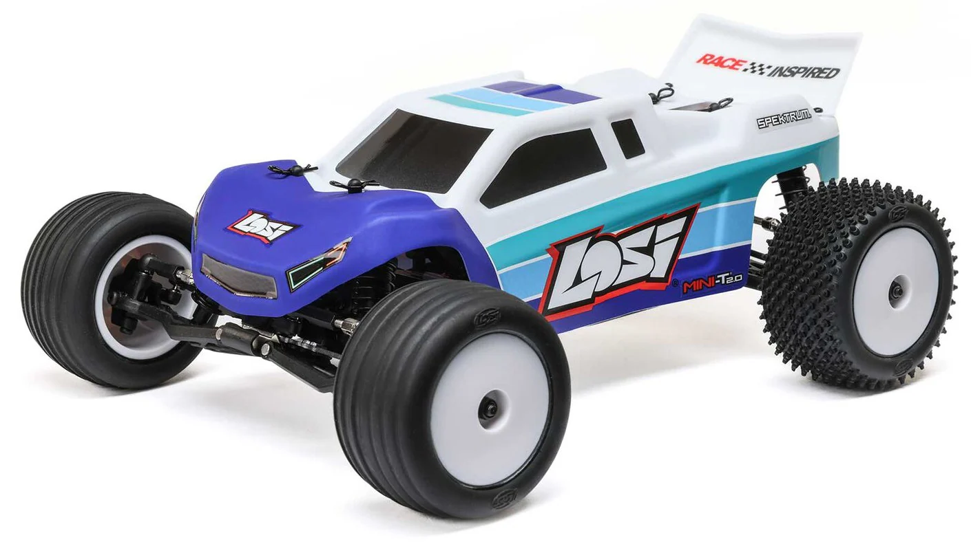 Losi Mini-T 2.0 V2 Brushless Stadium Truck 2wd RTR LOS-1056 - Image 2