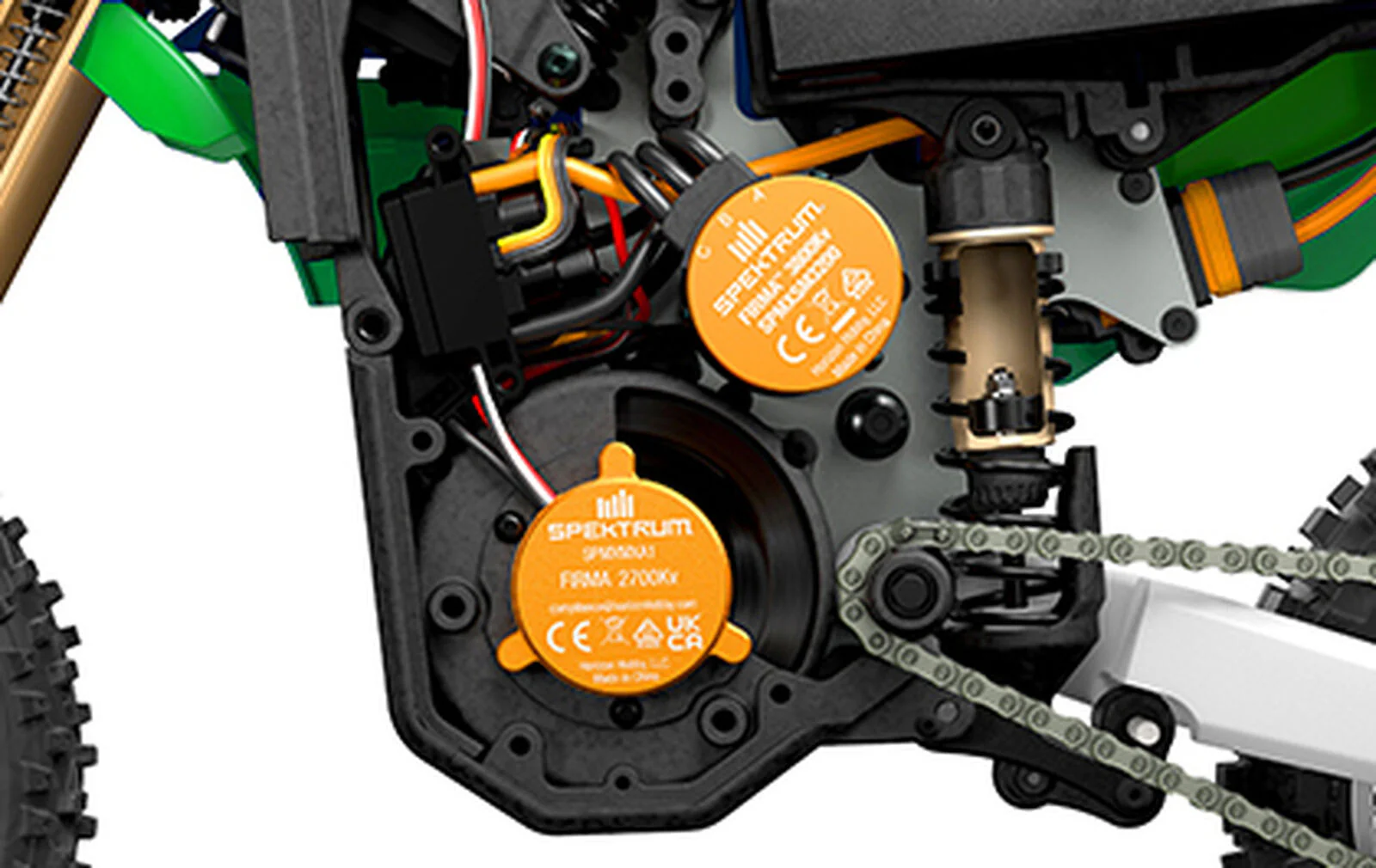 Losi Moto Promoto-MX Motorcycle RTR 1/4 + Batterie et chargeur LOS06002 - Image 12