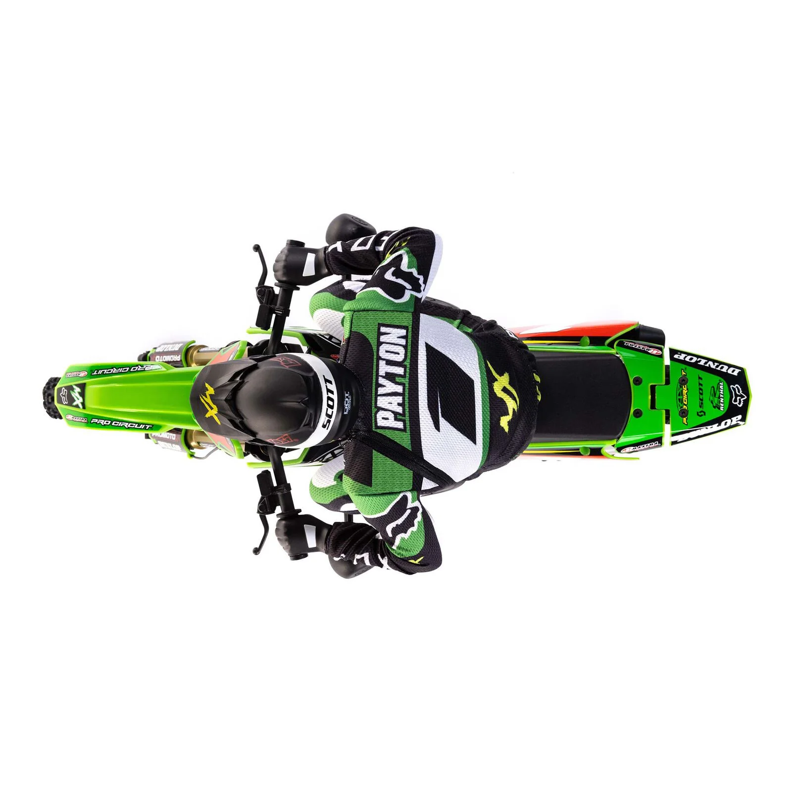 Losi Moto Promoto-MX Motorcycle RTR 1/4 + Batterie et chargeur LOS06002 - Image 7