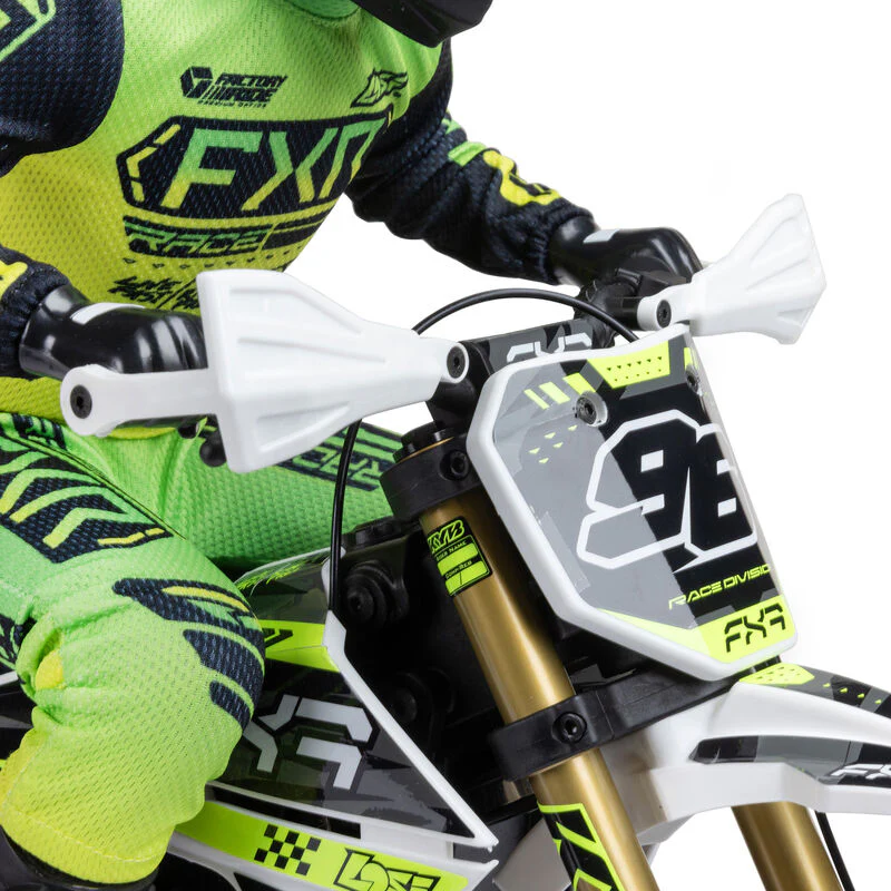 Losi Moto Promoto-SM FXR Supermoto RTR 1/4 + Batterie et chargeur LOS-2310 - Image 10