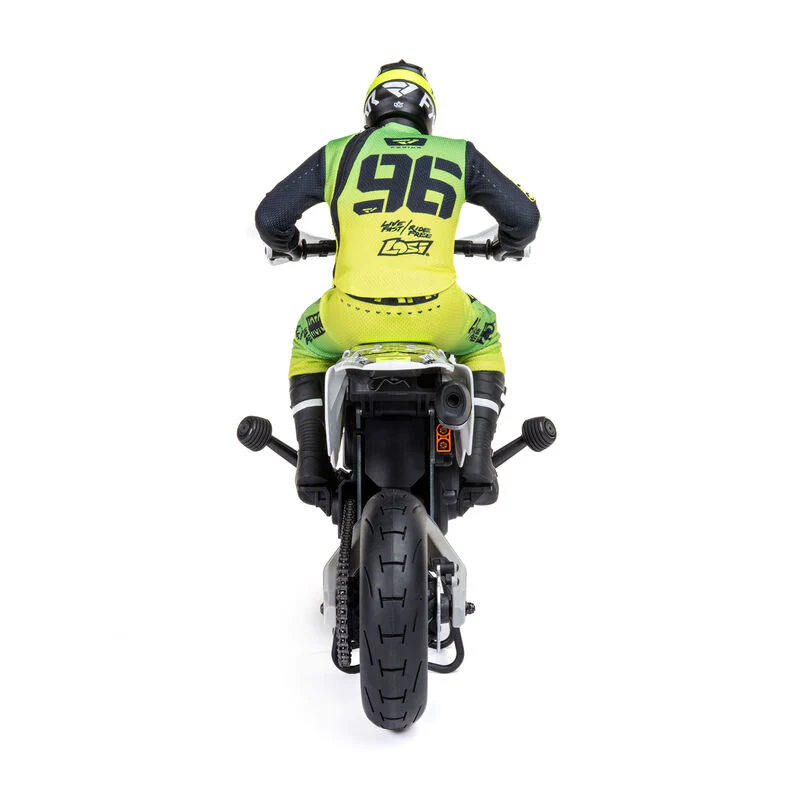 Losi Moto Promoto-SM FXR Supermoto RTR 1/4 + Batterie et chargeur LOS-2310 - Image 4