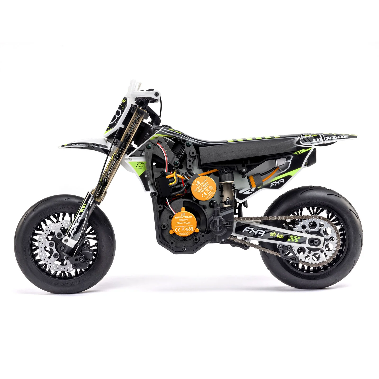 Losi Moto Promoto-SM FXR Supermoto RTR 1/4 LOS-2272 - Image 8