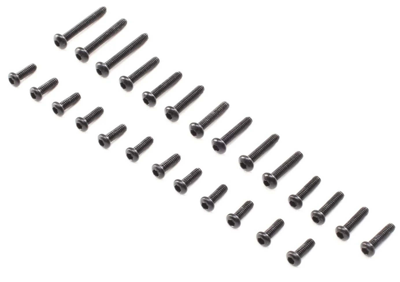 LOSI Set de Visserie Tête Ronde Mini-T 2.0 LOS216003