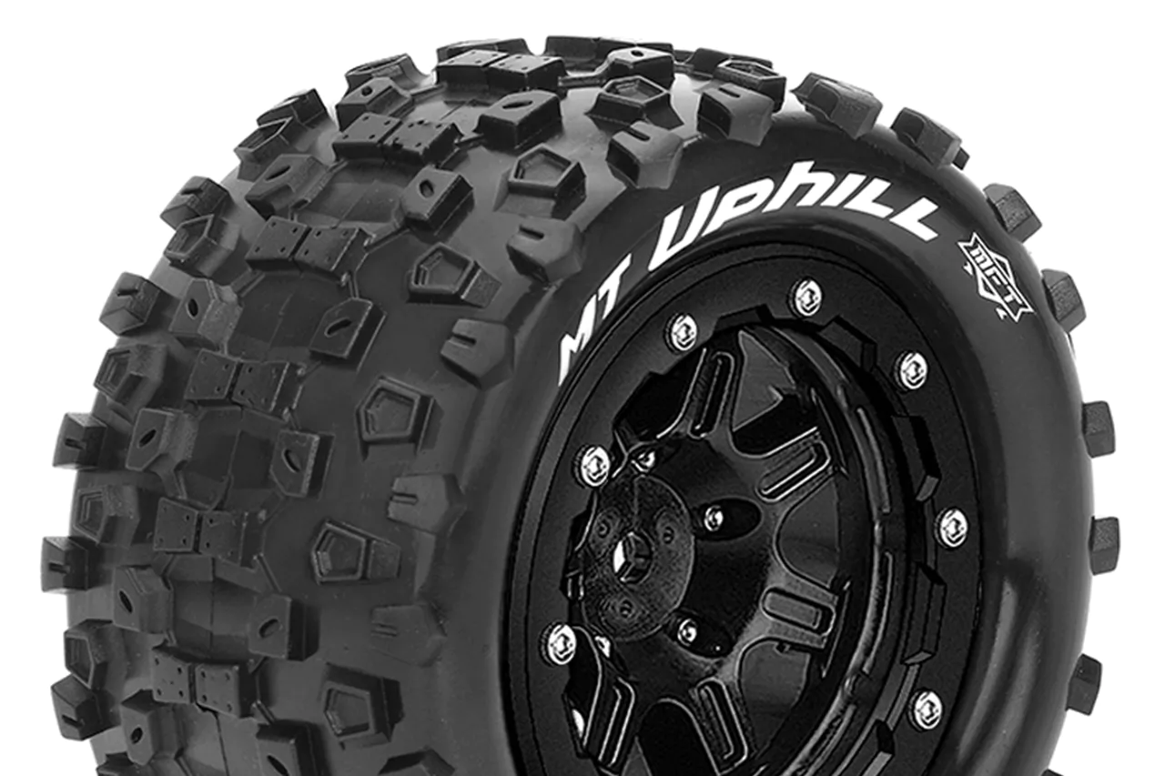 Louise RC Pneus MT-Uphill MFT 3.8 + Jantes Maxx (x2) LR-T3330SB - Image 2