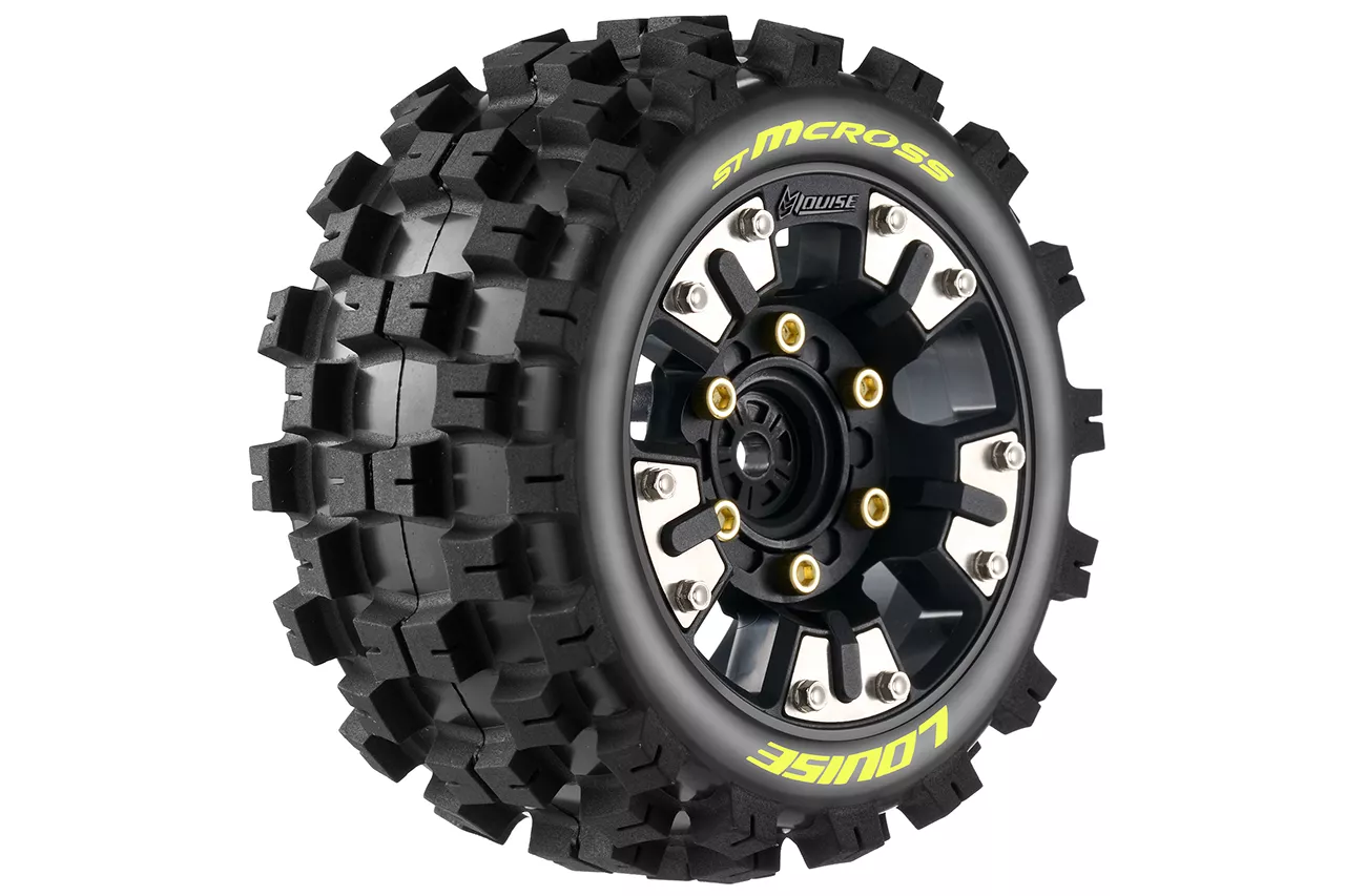 Louise RC Pneus ST Mcross + Jantes Mini Maxx/XRT LR-T3390SM