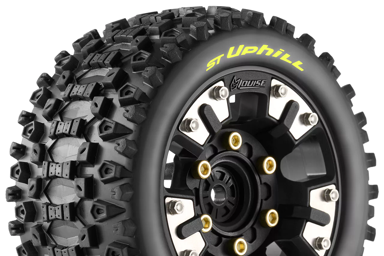 Louise RC Pneus ST Uphill + Jantes Mini Maxx/XRT LR-T3388SM - Image 2