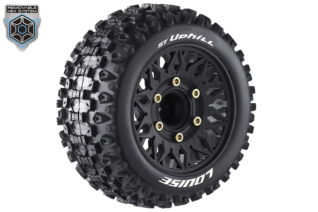 Louise RC Pneus 1/10 St-Uphill + Jantes 2.8 LR-T3211SX