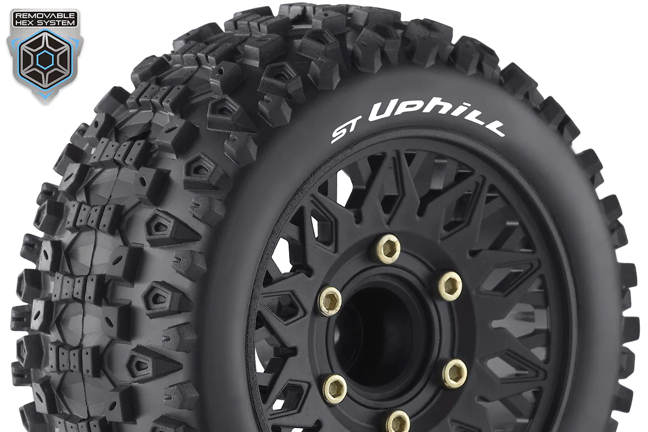 Louise RC Pneus 1/10 St-Uphill + Jantes 2.8 LR-T3211SX - Image 2