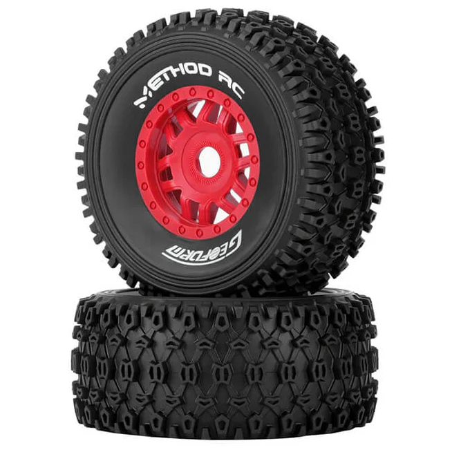 Method RC Pneus Geoforme + Jante 1/8 SC (x2) Mojave 4S MTD0303 - Image 2