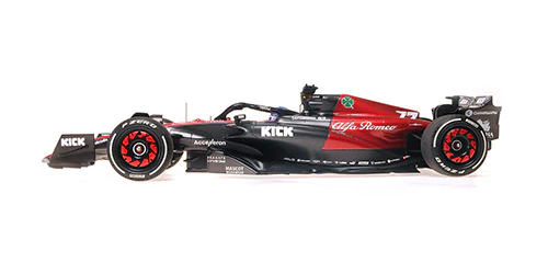 MiniChamps Alfa Romeo Ferrari C43 24 Valtteri Bottas F1 2023 117230177 - Image 3