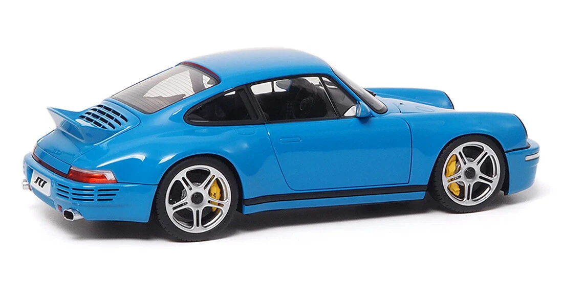 MiniChamps Almost Real Porsche 911 RUF SCR Maxico Bleu 1/18 ALM880202 - Image 5