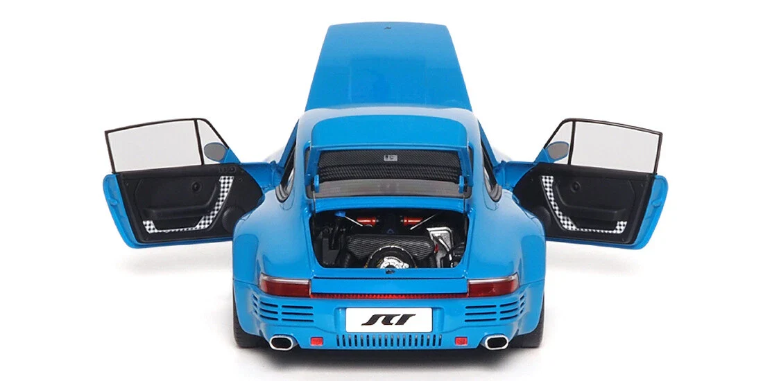 MiniChamps Almost Real Porsche 911 RUF SCR Maxico Bleu 1/18 ALM880202 - Image 8