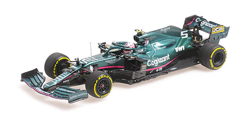 MiniChamps Aston Martin Gognizant Formule 1 Sebastian Vettel Bahrain 2021 417210105