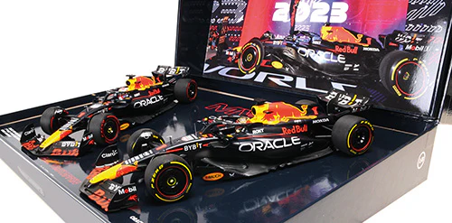 MiniChamps Coffret Red Bull RB19 F1 World Champion 1/18 112231801 - Image 3