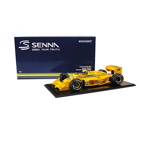 MiniChamps F1 Lotus Honda 99T 12 Ayrton Senna 1987 547871212 - Image 5