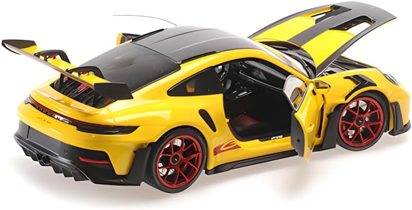 MiniChamps Porsche 911 992 GT3 RS 2024 Jaune 1/18 110062025 - Image 3