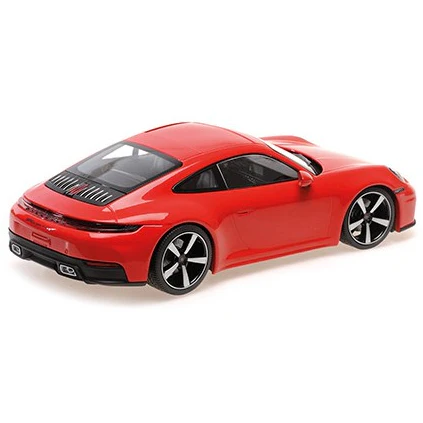 MiniChamps Porsche 992.2 Carrera Coupe 2024 1/18 Rouge 155064020 - Image 2