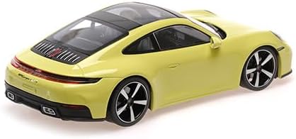 MiniChamps Porsche 992.2 Carrera Coupe 2024 1/18 Jaune 155064021 - Image 2