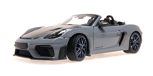 MiniChamps Porsche Spyder RS 2024 Gris Pack Weissach 1/18 110063130