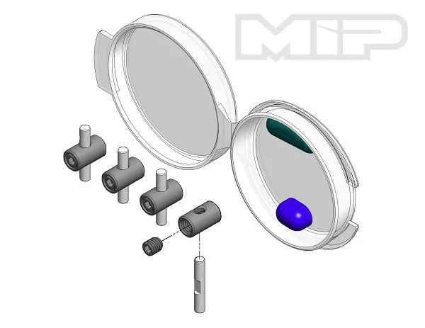 MIP Kit de Réparation Driveline HD TRX-4 17115 - Image 2