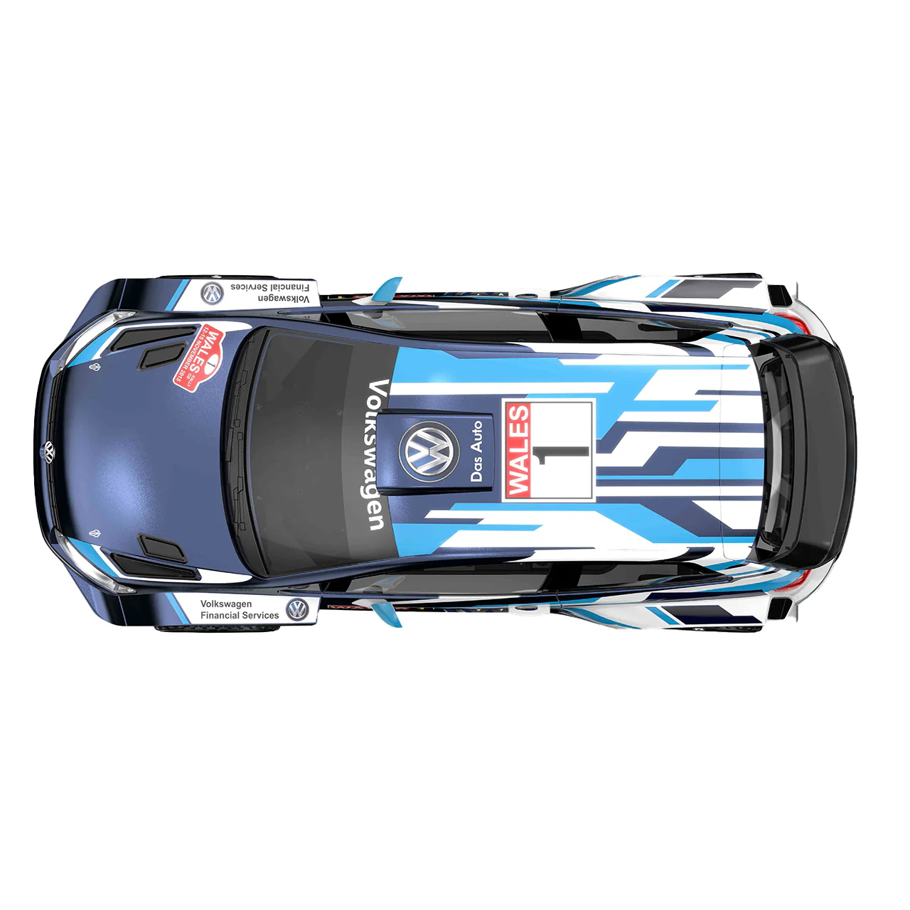 MJX Hyper Go Volkswagen Polo R WRC 1/10 4WD RTR MX-10304 - Image 4