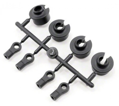 Mugen Coupelles et chapes d'amortisseur (8Pcs) E0545B