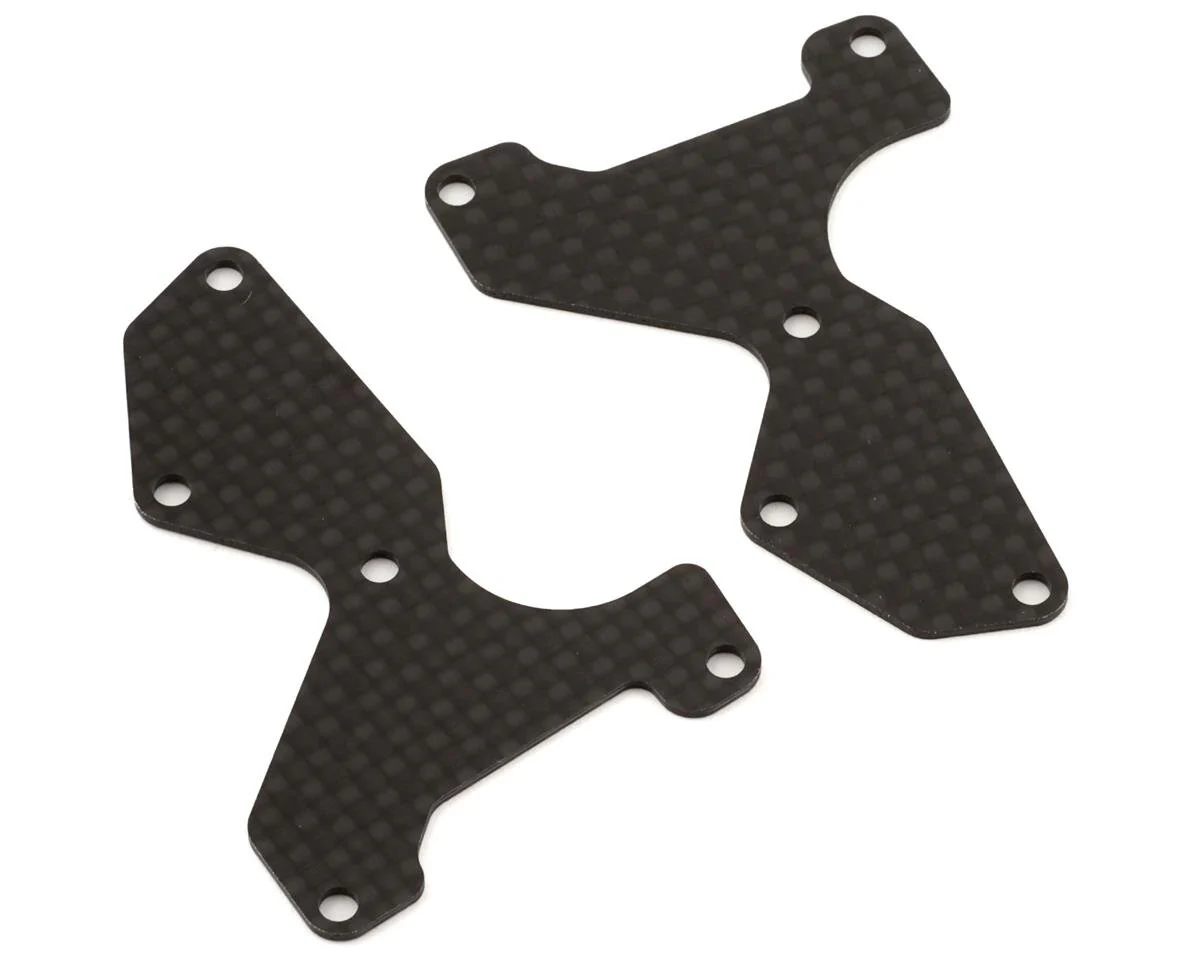 Mugen Renfort de Triangle avant Inférieur Carbone 1mm (x2) MBX8 E2154B