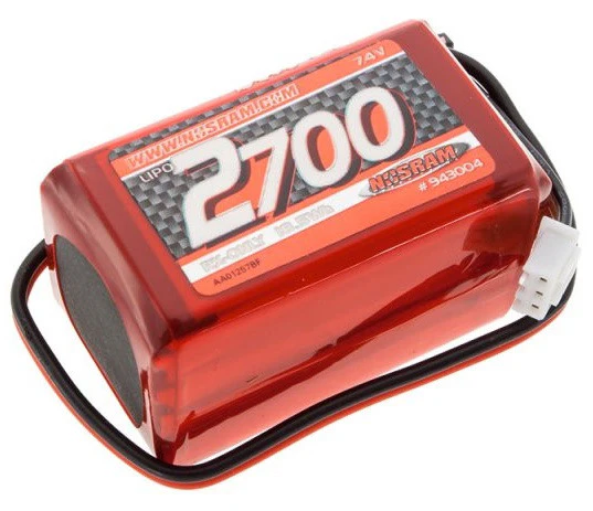 Nosram Accu Lipo Rx Hump 2700mah 7.4v 943004