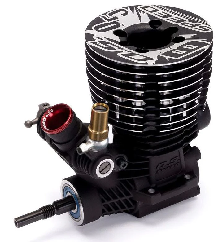 OS Speed Moteur 3.5cc B2105 + Ligne TB02 avec Coude MB-01-75 S27244 - Image 2