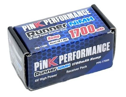Pink Performance Accu Rx NiMh 6.0v 1700mAh Hump - Image 2
