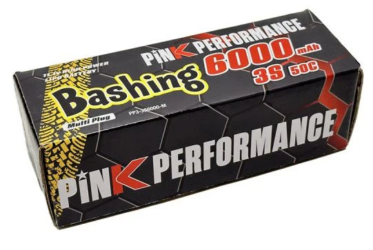 Pink Performance Batterie Lipo 3S 11.1v 50C 6000mAh Multi - Image 3