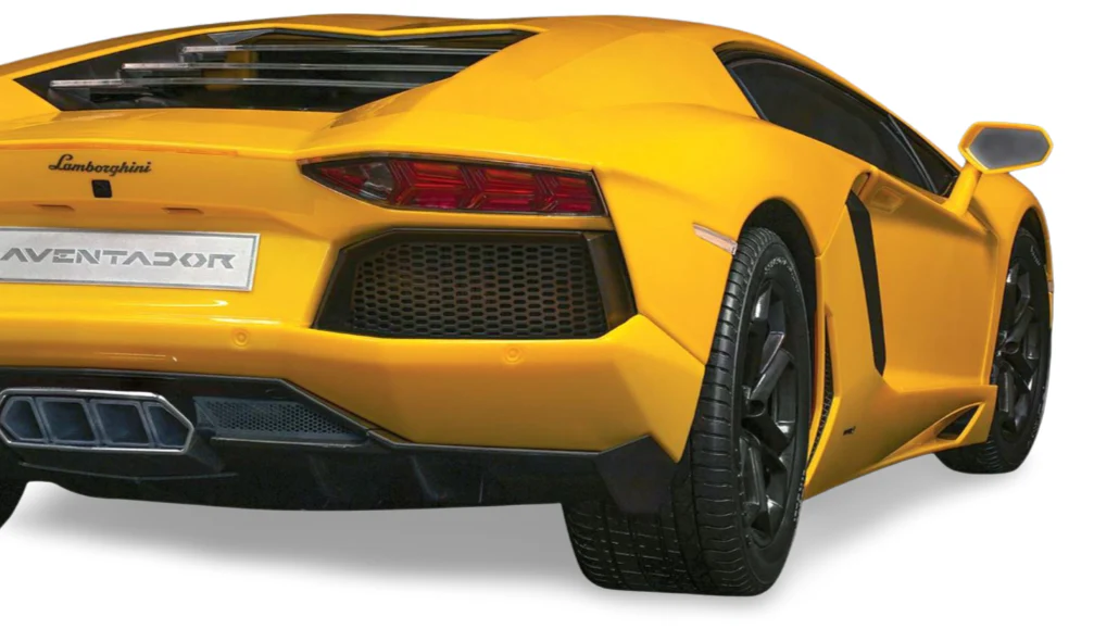 Pocher Diecast Lamborghini Aventador LP 700-4 Giallo Orion - Image 5