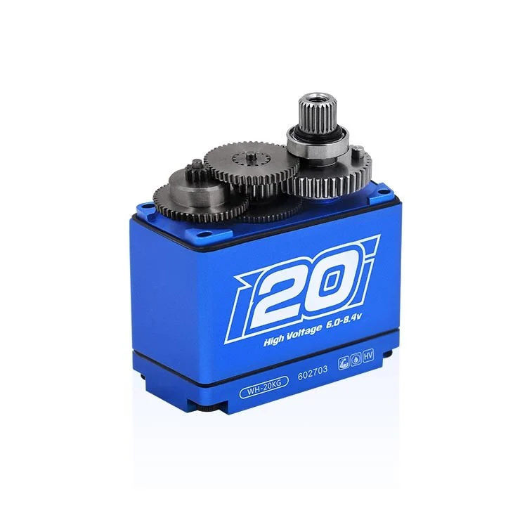 Power HD Servo WH-20KG Boitier Alu Waterproof HV 20Kg/0.08s - Image 2