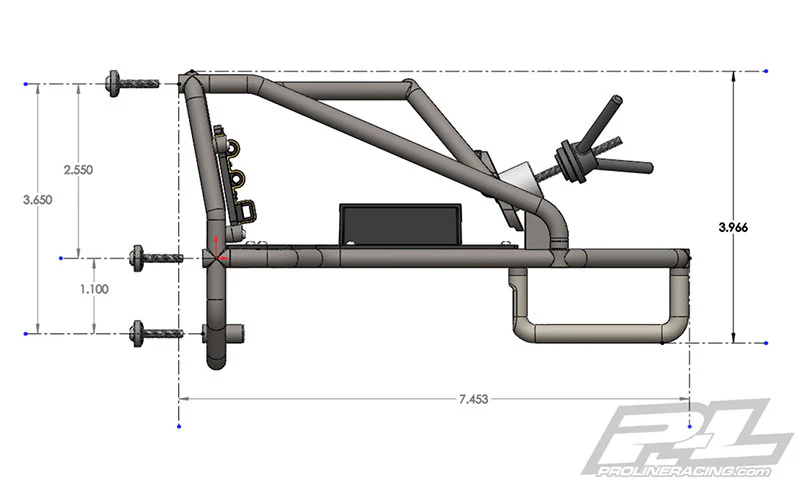 Proline Back-Half Cage PRO632200 - Image 9
