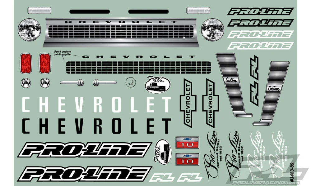 Proline Carrosserie Chevrolet C-10 1966 3483-00 - Image 7