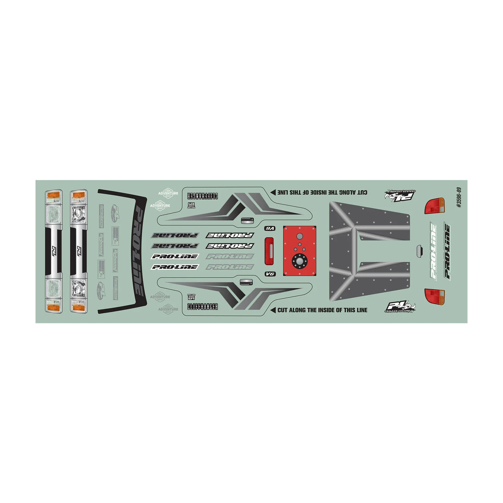 Proline Carrosserie Cliffhanger High Performance SCX24 3596-00 - Image 6