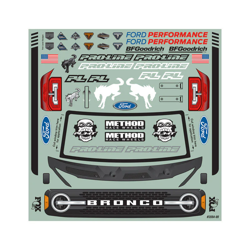 Proline Carrosserie Ford Bronco 2021 E-revo 2.0 PRO359400 - Image 7