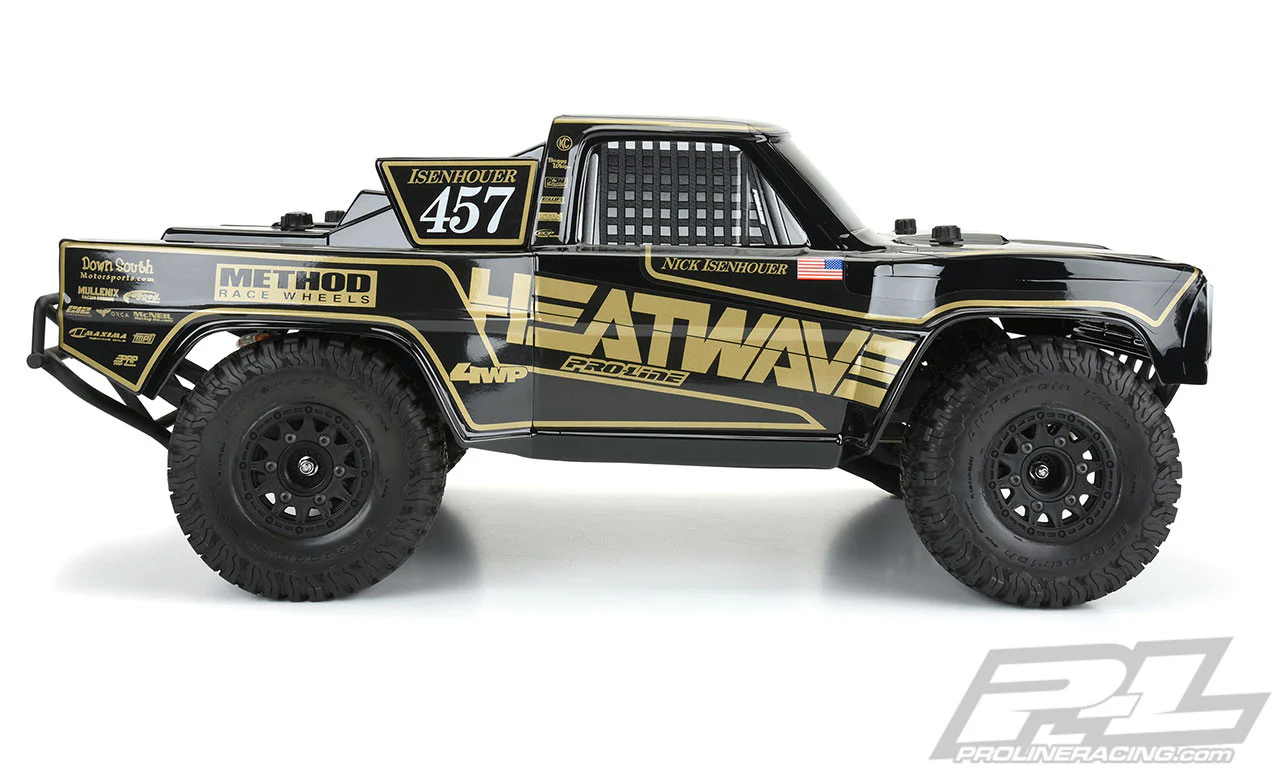 Proline Carrosserie Ford F-100 Race Truck Heatwave Edition Tough Color Noir 3551-18 - Image 2