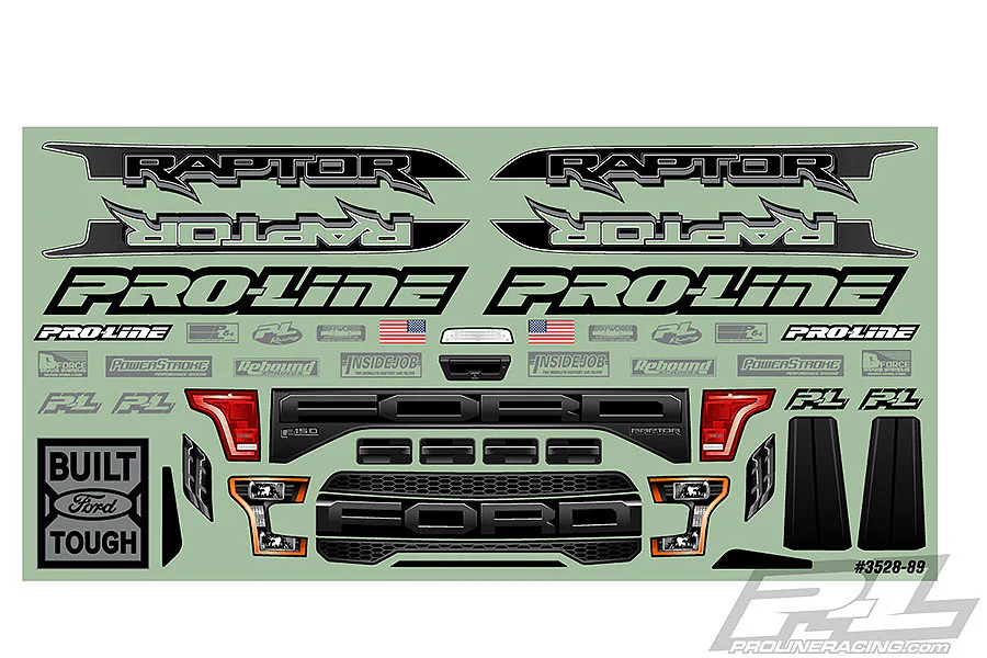 Proline Carrosserie Ford F-150 Raptor 2017 Rustler 4x4 PRO352817 - Image 6