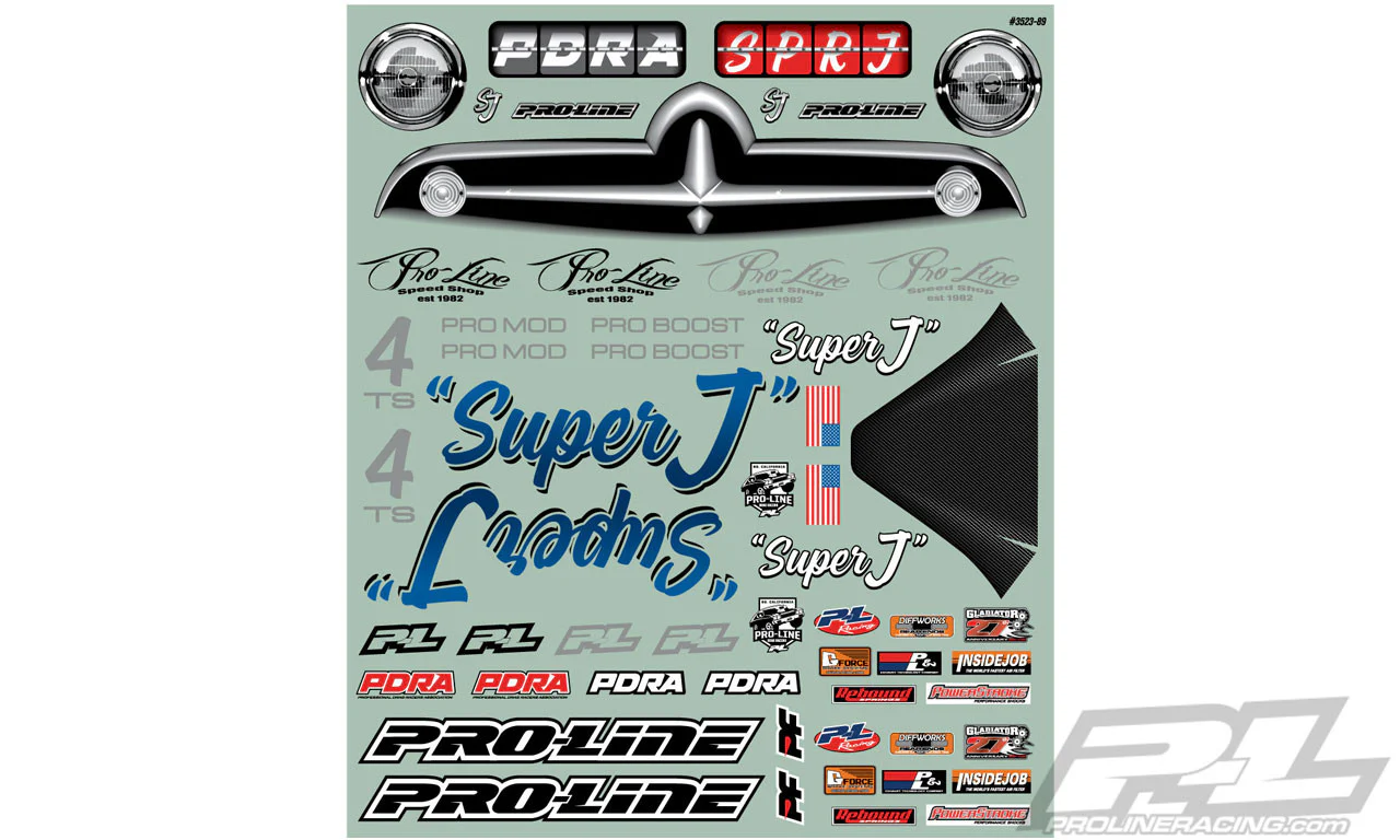Proline Carrosserie Super J Pro-Mod Slash 2WD 3523-00 - Image 8
