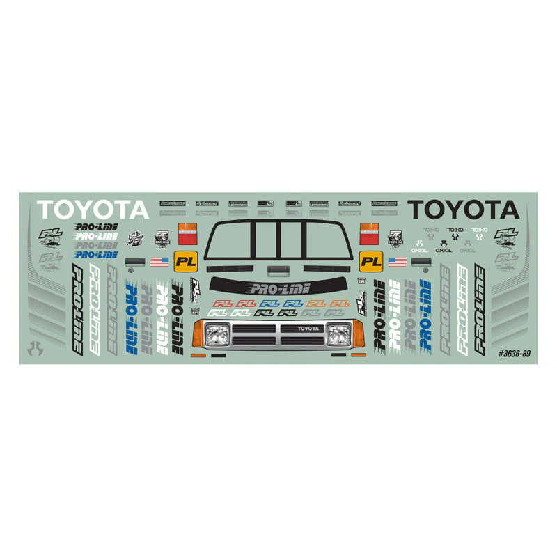 Proline Carrosserie Toyota Hilux SR5 1985 SCX24 PRO363600 - Image 5