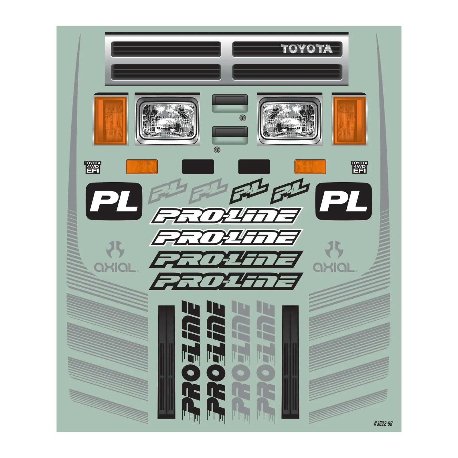 Proline Carrosserie Toyota Hilux SR5 Cab-Only 1985 SCX6 PRO362200 - Image 5