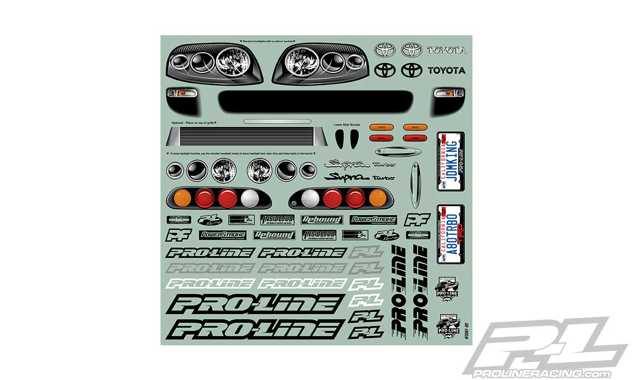 Proline Carrosserie Toyota Supra 1995 Drag 3561-00 - Image 7