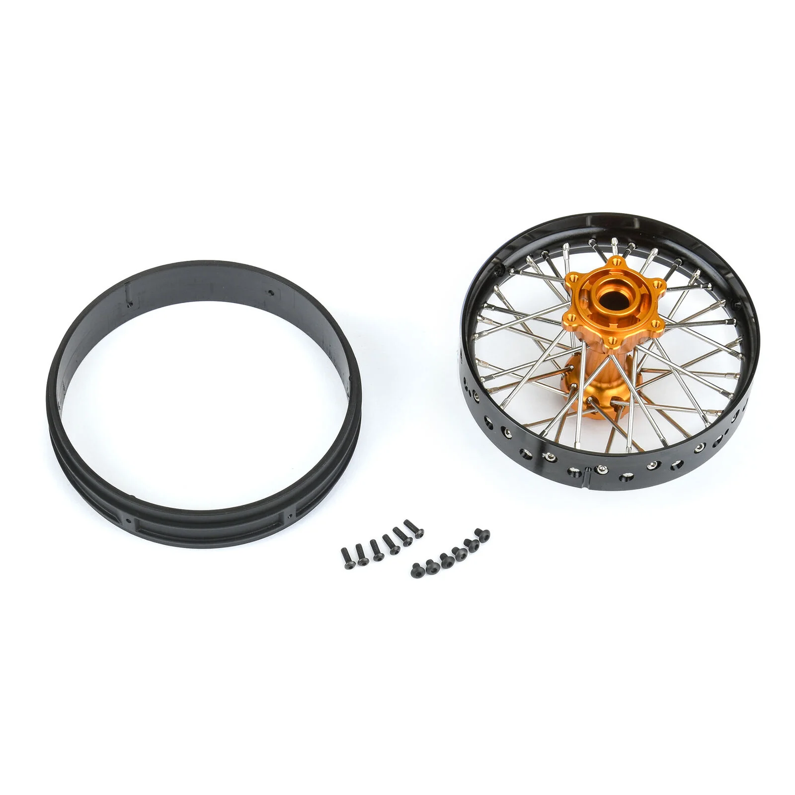 Proline Jante Arrière Alu V2 Noir avec Moyeu Or PROMOTO-MX PRO283700T3 - Image 3
